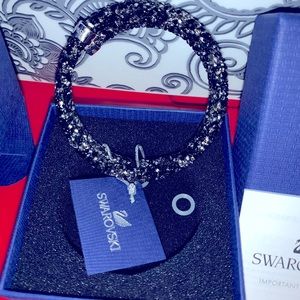 Swarovski black Stardust bangle.